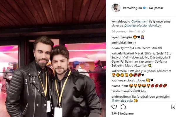 Ünlü isimlerin Instagram paylaşımları (29.01.2018)