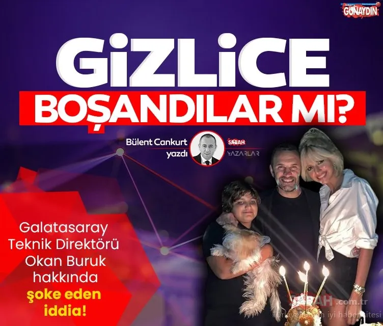 Okan Buruk ile Nihan Buruk boşandı! Galatasaray Teknik Direktörü Okan Buruk’un 17 yıllık evliliği bittti
