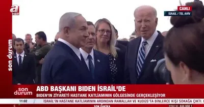 ABD Başkanı Joe Biden İsrail’de | Video