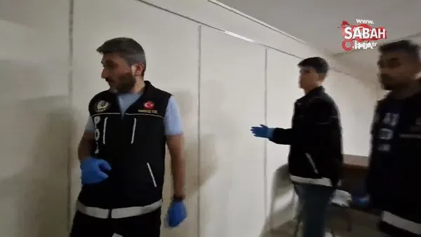Karaman'da iş yerine kurdukları gizli odada kenevir yetiştiren 2 kişi tutuklandı | Video
