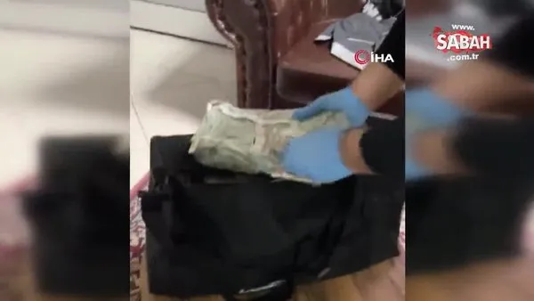 Çantaya zulalanmış binlerce uyuşturucu hap ile metamfetamin yakalandı: 3 tutuklama | Video