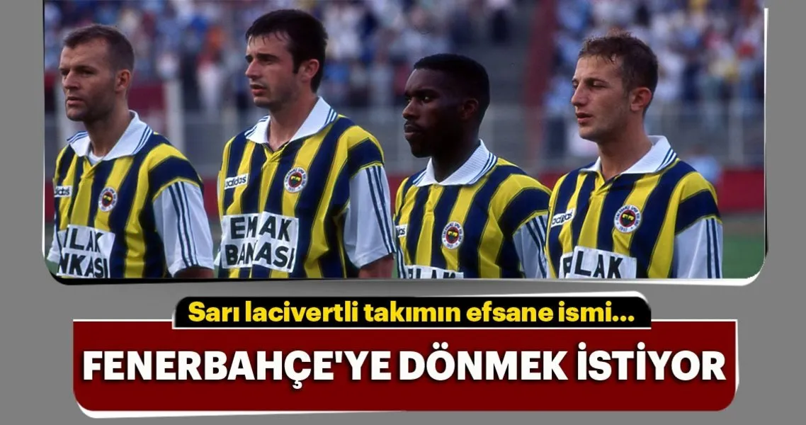 Okocha Fenerbahce Ye Donmek Istiyor Spor Haberleri