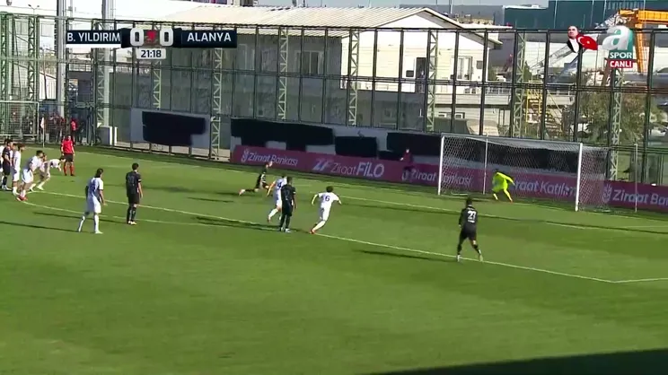 GOL | Bursa Yıldırımspor 0-1 Corendon Alanyaspor