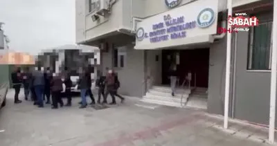 İzmir’de uyuşturucu operasyonu: 61 tutuklama | Video