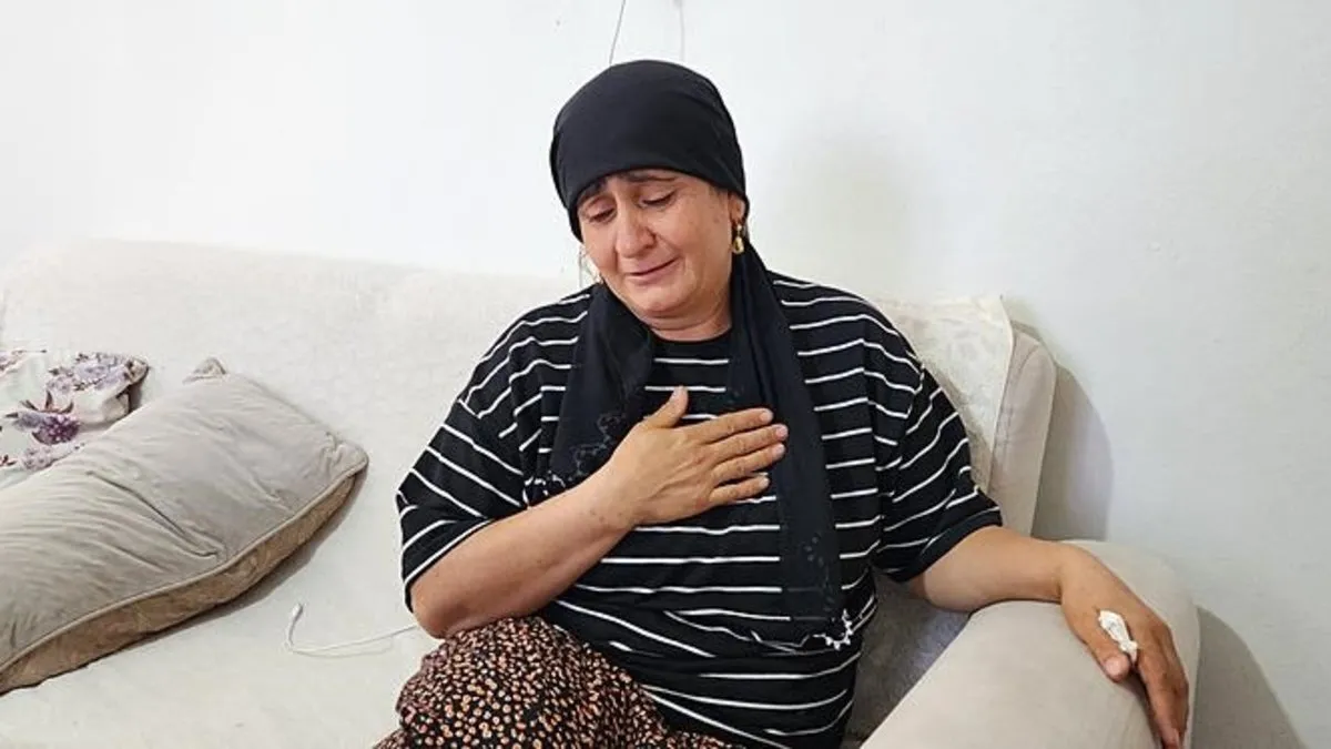 Anneden diş ölçüsü alındı