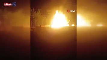 Hatay'da çocuk parkı kundaklandı: Mahalleli tepkili!