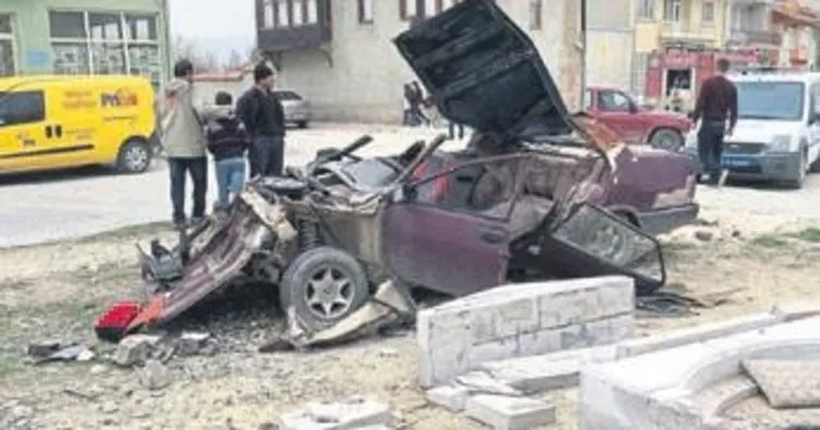 Şarkikaraağaç’ta kaza: 1 kişi yaralı