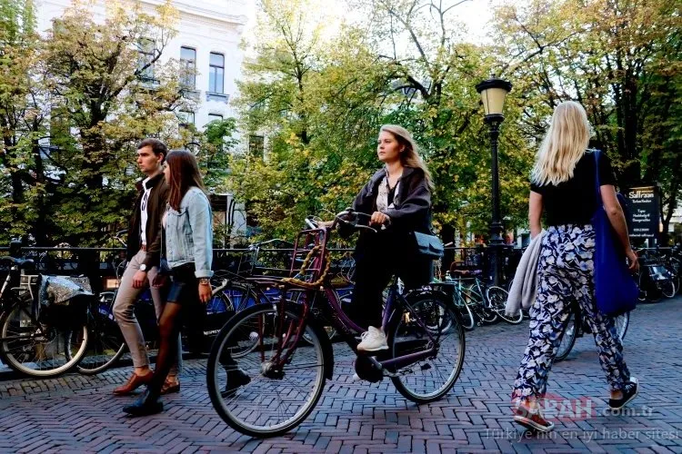 Hollanda’da bisiklet ’yaşam biçimi’