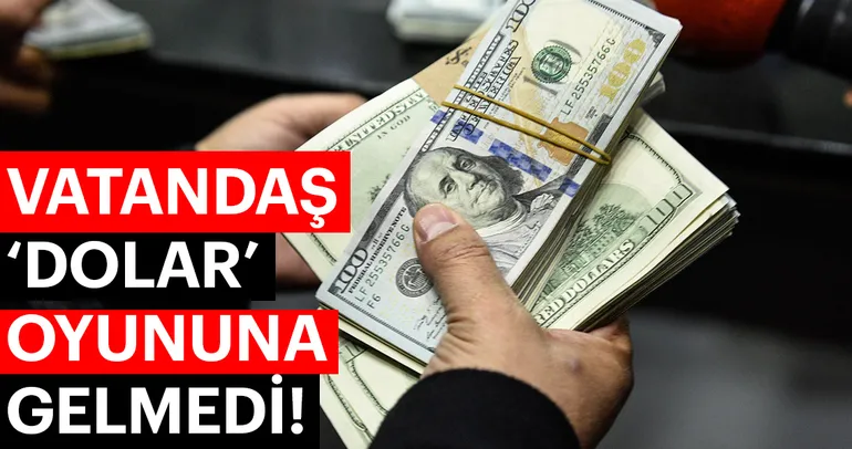 Yerliler dolar oyununa gelmedi
