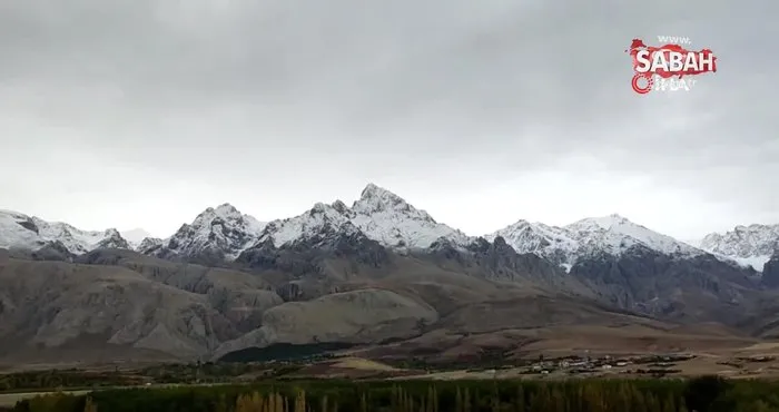 Aladağlar’a mevsimin ilk karı düştü | Video