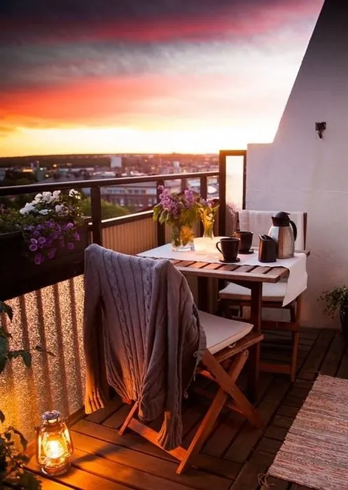 Balkonunuzu keyifli hale getirecek 20 öneri