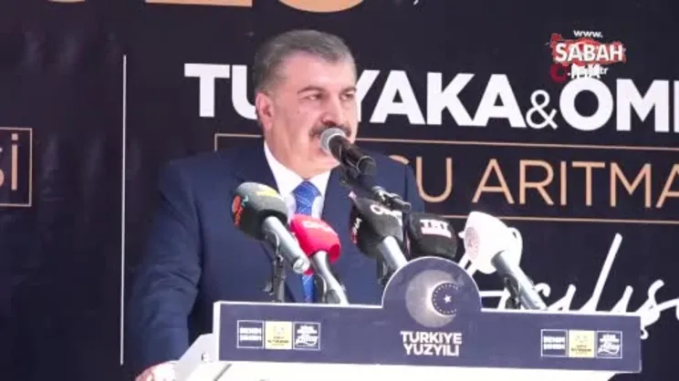 Sağlık Bakanı Koca memleketinde konuştu, babası duygulandı | Video