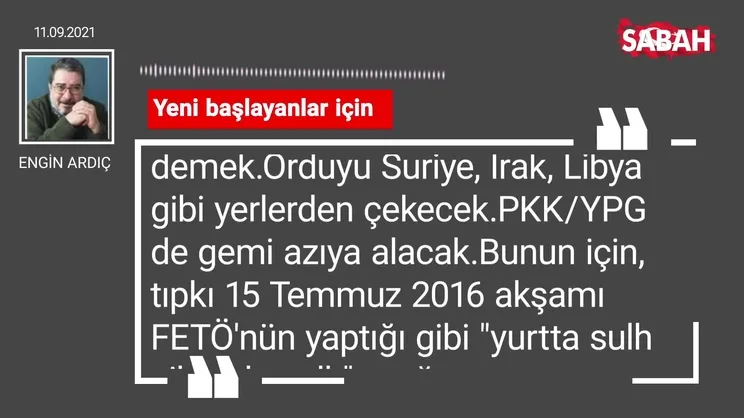 Engin Ardıç | Yeni başlayanlar için