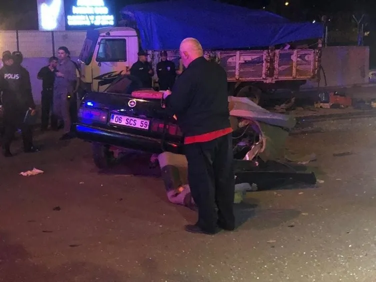Ankara’da ’Drift’ kovalamacası: 2 ölü, 1 yaralı