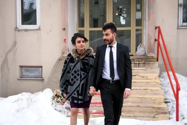 TOMA gelin arabası oldu