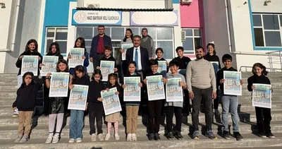 Sur’da çocuklardan İlk Okul Gazetesi