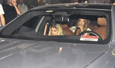 Resmi araçla gece gezmesi!