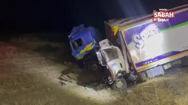 Tır ile kamyonet kafa kafaya çarpıştı: 2 ölü