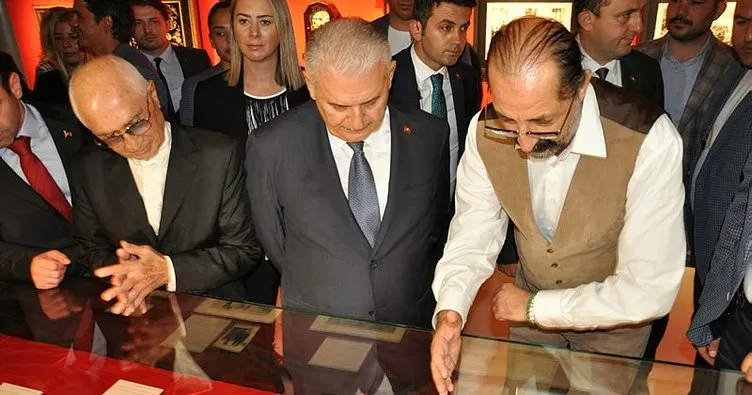 TBMM Başkanı Yıldırım Büyük Dahi/Gazi Mustafa Kemal sergisinin açılışını yaptı