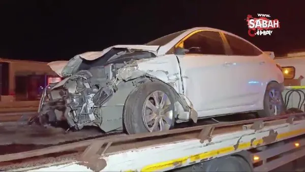 Avcılar'da alkollü sürücünün kullandığı araç taksiye çarptı: 4 yaralı | Video
