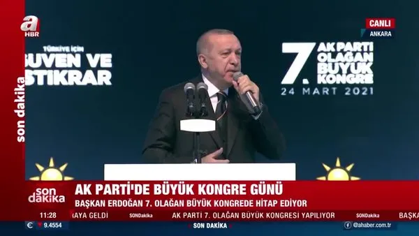 Başkan Erdoğan, 81 ili tek tek selamladı | Video
