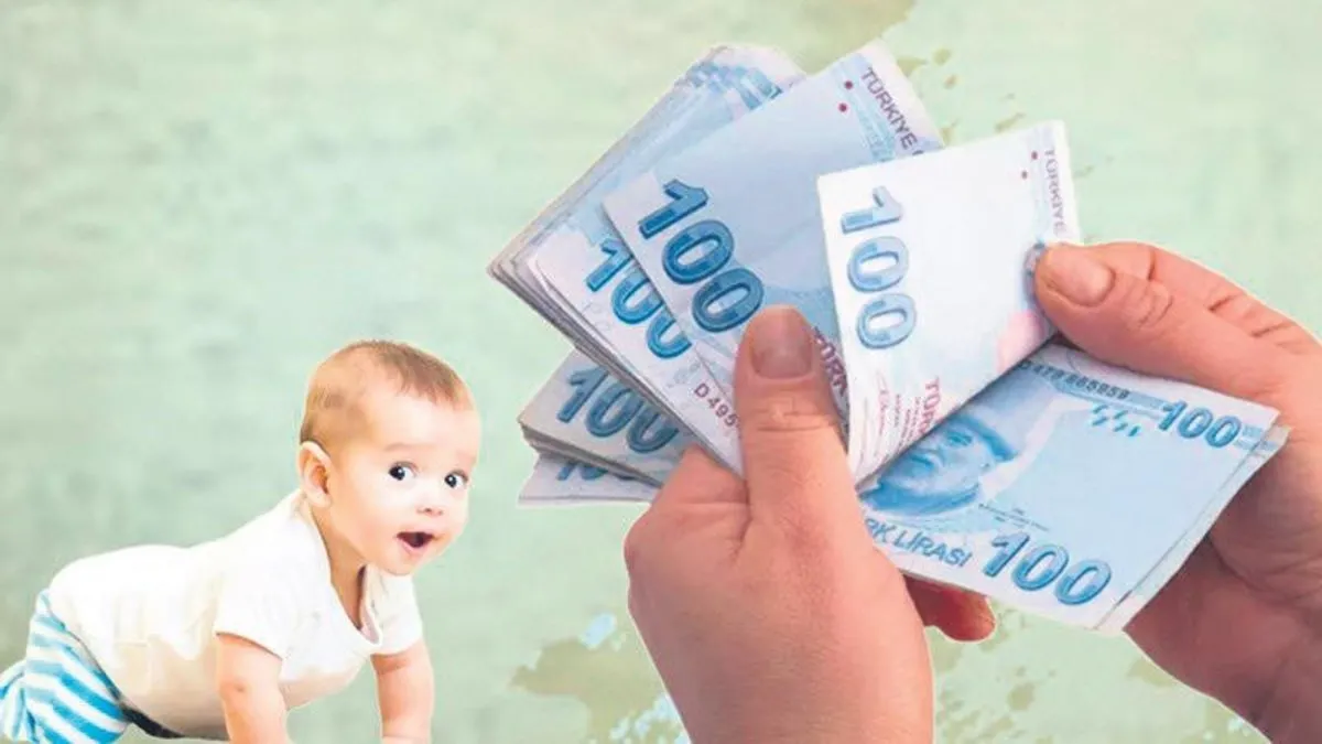 Yeni doğan çocuklara 5 yılda 111.4 milyar TL doğum yardımı