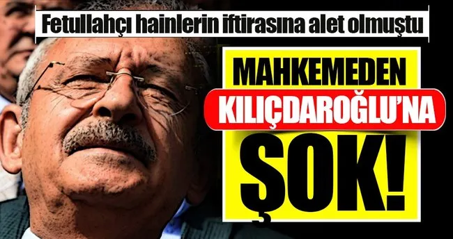 Kılıçdaroğlu’na 2 yıl 8 ay hapis istemi