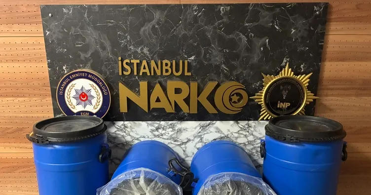 Kağıthane'de uyuşturucu baskını: 104 kilo sentetik madde ele geçirildi ...
