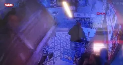 Beşiktaş’ta balıkçıda asma tavan ailenin üzerine çöktü! Korku dolu anlar kameraya böyle yansıdı | Video