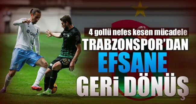 Akhisar Belediyespor - Trabzonspor maç sonucu