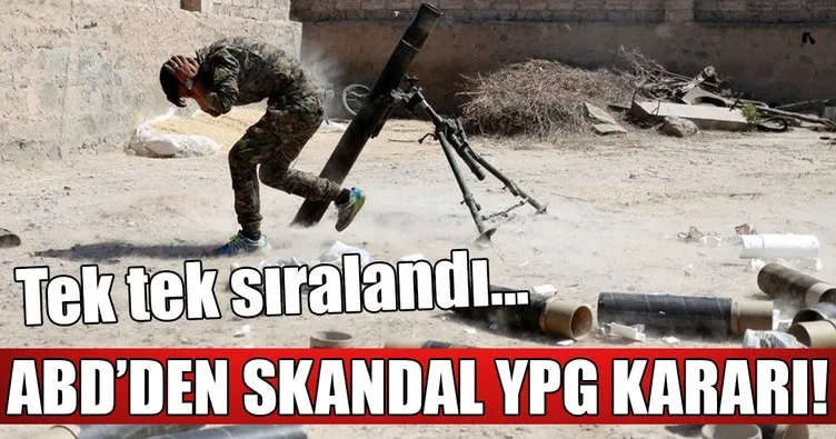ABD, YPG’ye 500 milyon dolar yardımda bulunacak!