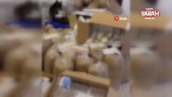 Sivas’ta 527 kilogram kaçak tütün ele geçirildi | Video