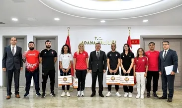 Şampiyonlar Vali’yi ziyaret etti