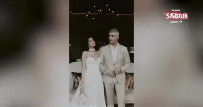 Özcan Deniz, İranlı eşi Samar Dadgar’la düğün görüntülerini paylaştı! Sen onların HAYIR’ı değil, benim EVET’imsin | Video