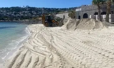 Bodrum’da sahillerinde ‘beyaz kum’ tehlikesi! Uzmanı uyardı