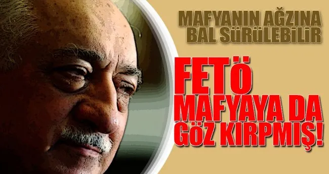 FETÖ mafyaya da göz kırpmış