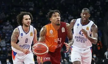 Galatasaray, deplasmanda Anadolu Efes’i devirdi!