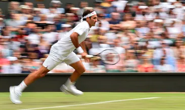 Wimbledon’da Roger Federer turladı