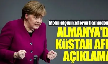 Merkel’den küstah Afrin açıklaması