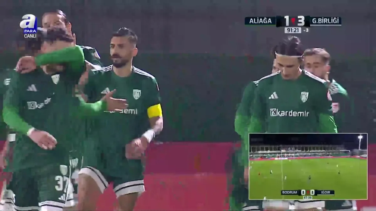 GOL | Aliağa FK 1-3 Gençlerbirliği videosunu izle