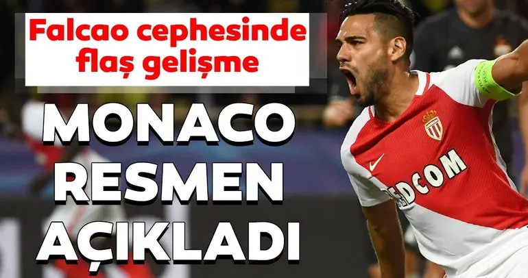 Son dakika Galatasaray transfer haberleri! Radamel Falcao transferinde Monaco’dan flaş karar...