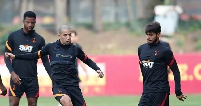 Galatasaray'da Feghouli antrenmana katıldı
