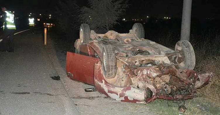İzmir’deki kazada 1 kişi yaralandı