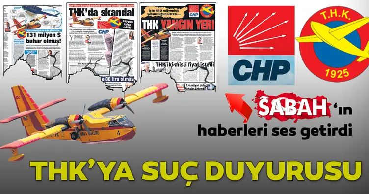 THK’ya suç duyurusu