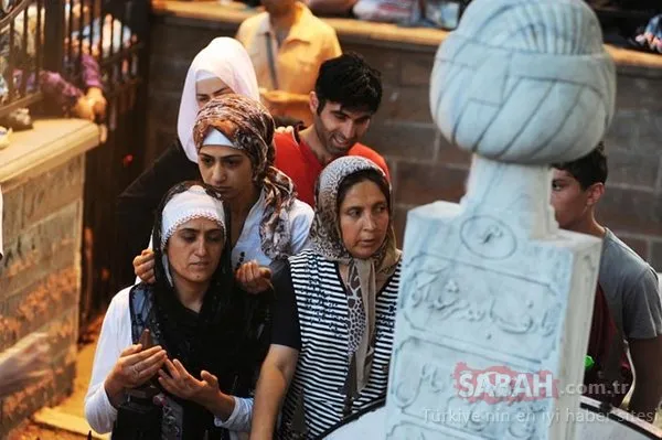 Oruç Baba'da ekmek-sirke ile ilk iftar heyecanı