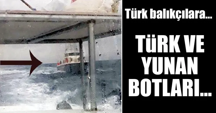 Ege’de Türk ve Yunan botları arasında sıcak anlar