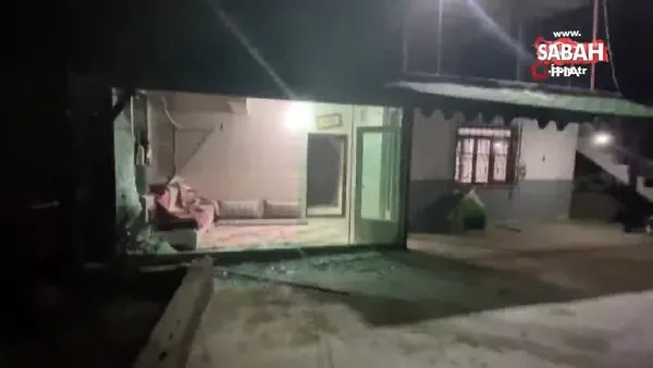 Diyarbakır'da eve otomatik silahlarla saldırı | Video
