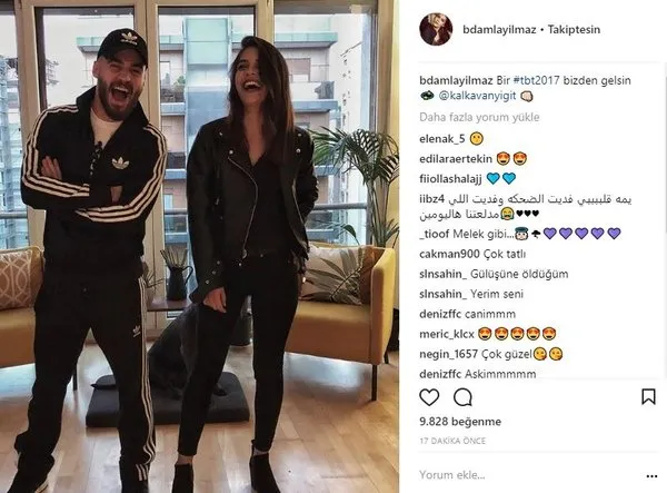Ünlülerin Instagram paylaşımları (22.01.2018)
