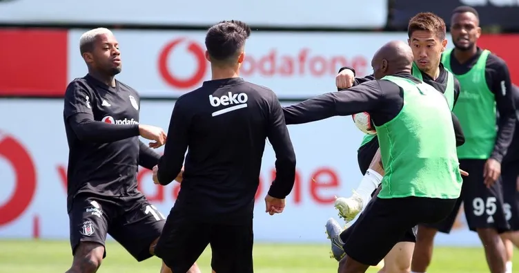Beşiktaş kondisyon ve taktik çalıştı