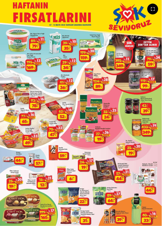 İNDİRİMLİ ÜRÜNLER! ŞOK AKTÜEL KATALOG 10 - 13 Mayıs 2025: Bu hafta ŞOK markette neler var?